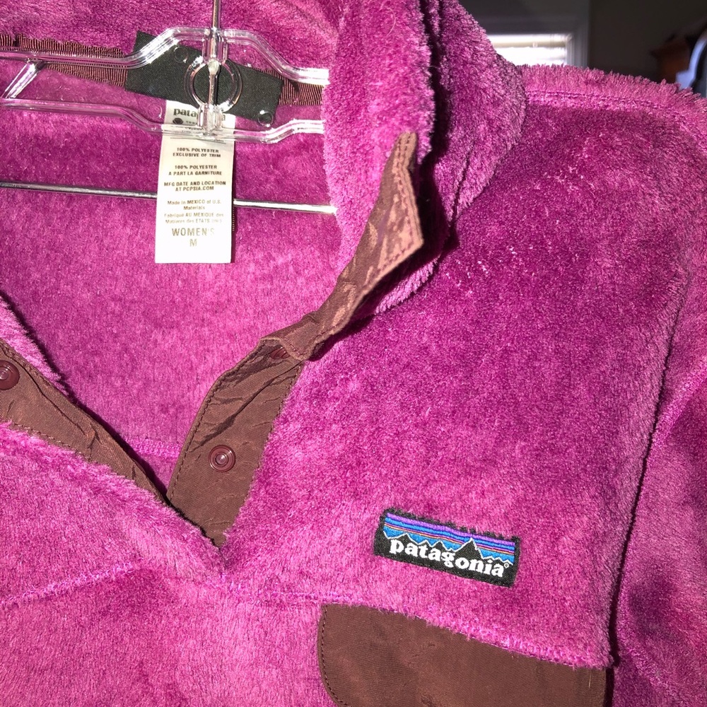 Patagonia snap T pullover medium
